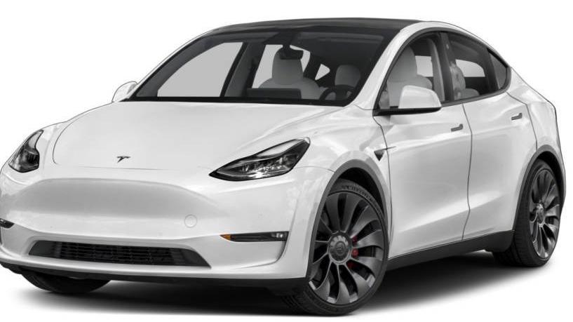 TESLA MODEL Y 2021 5YJYGDEF1MF216109 image